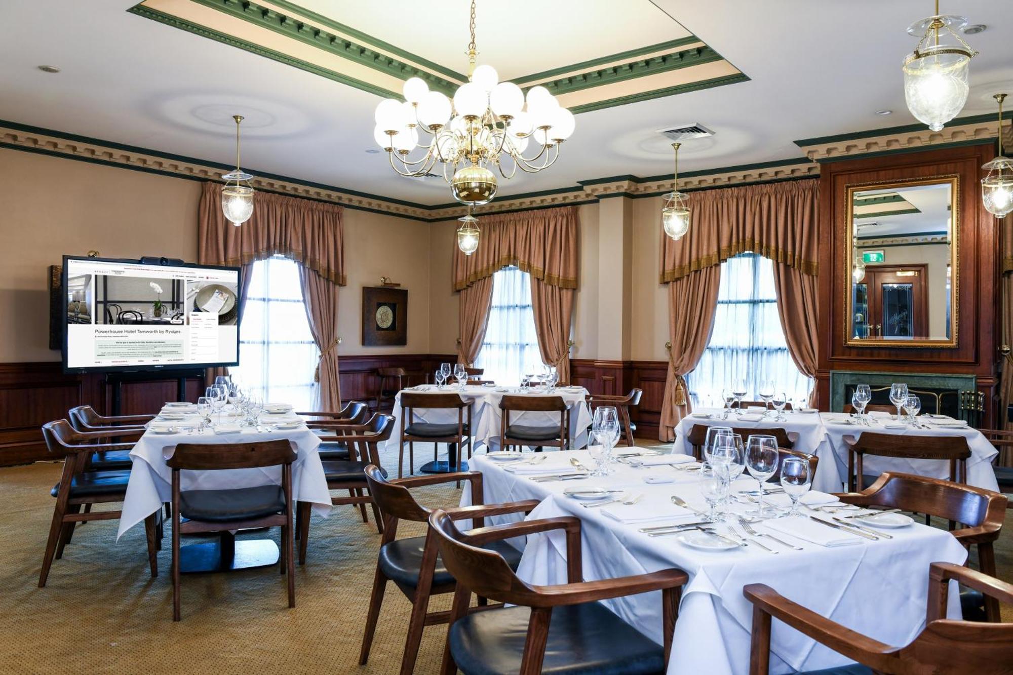 Powerhouse Hotel Tamworth By Rydges Екстериор снимка The dining room